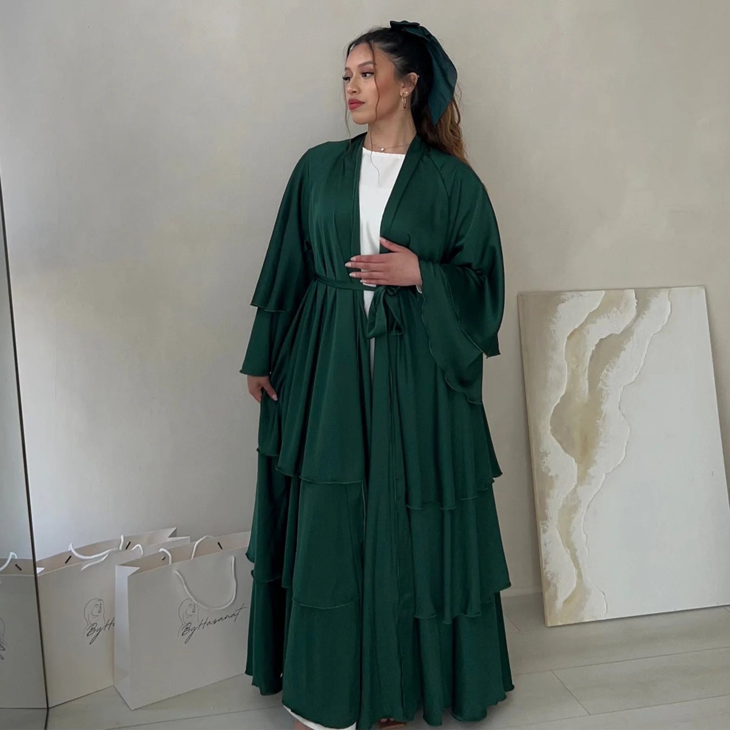 Zeina Open Abaya