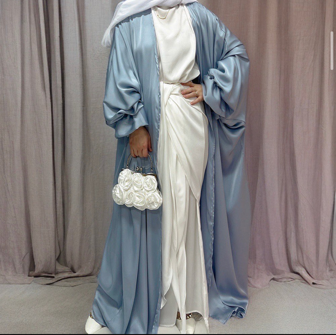 The Hala Abaya - Sky Blue