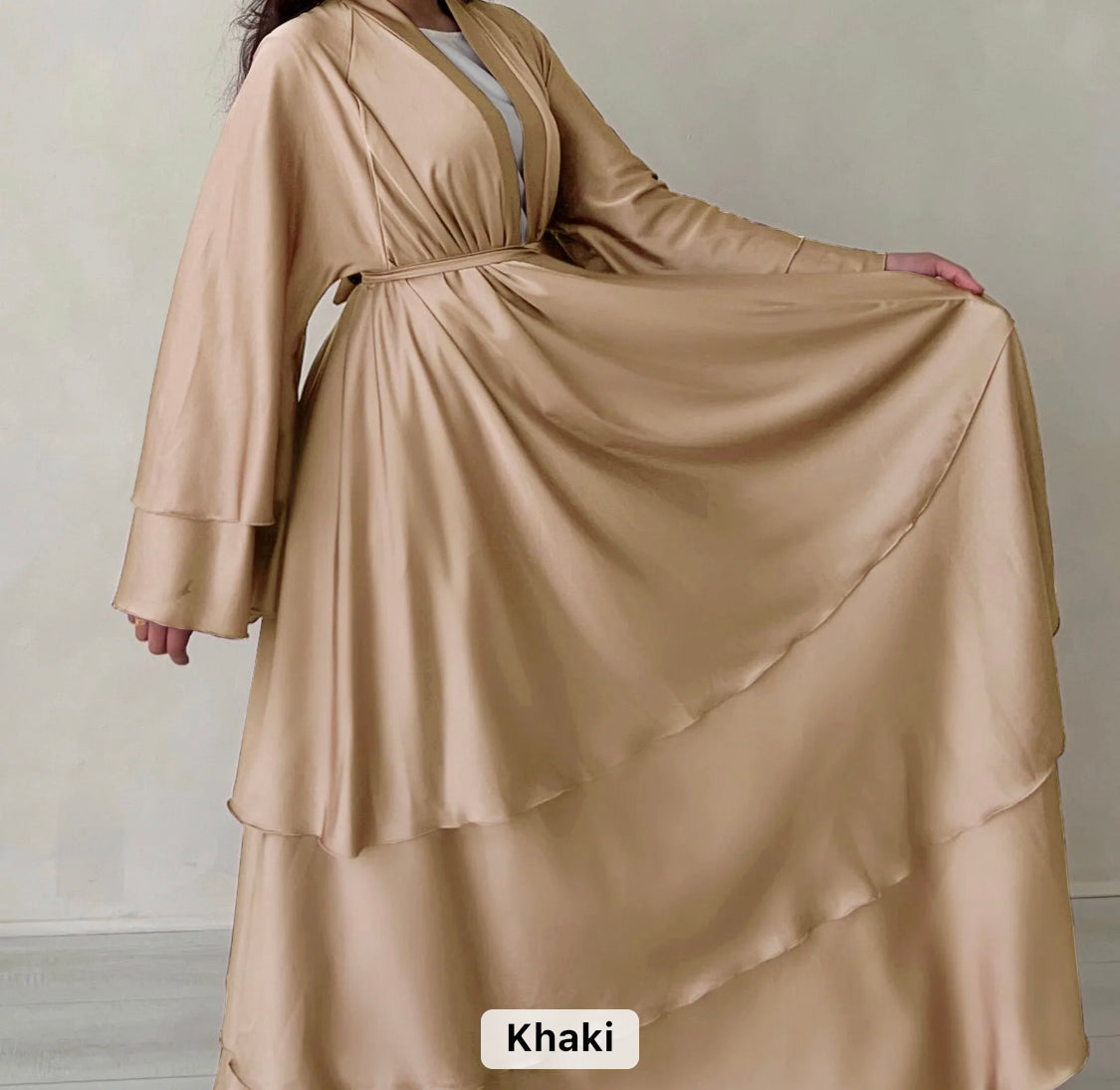 Zeina Open Abaya