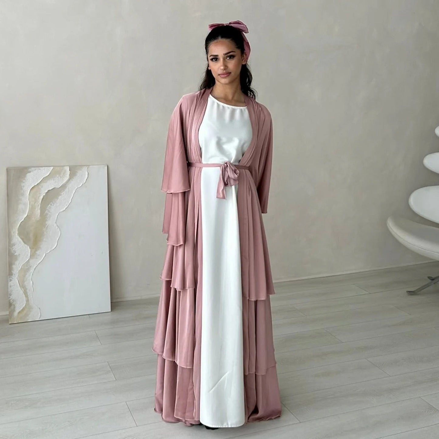 Zeina Open Abaya