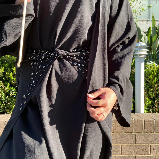 The Layla Abaya - Black