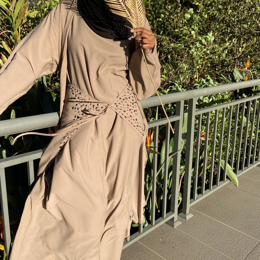 The Layla Abaya - Brown