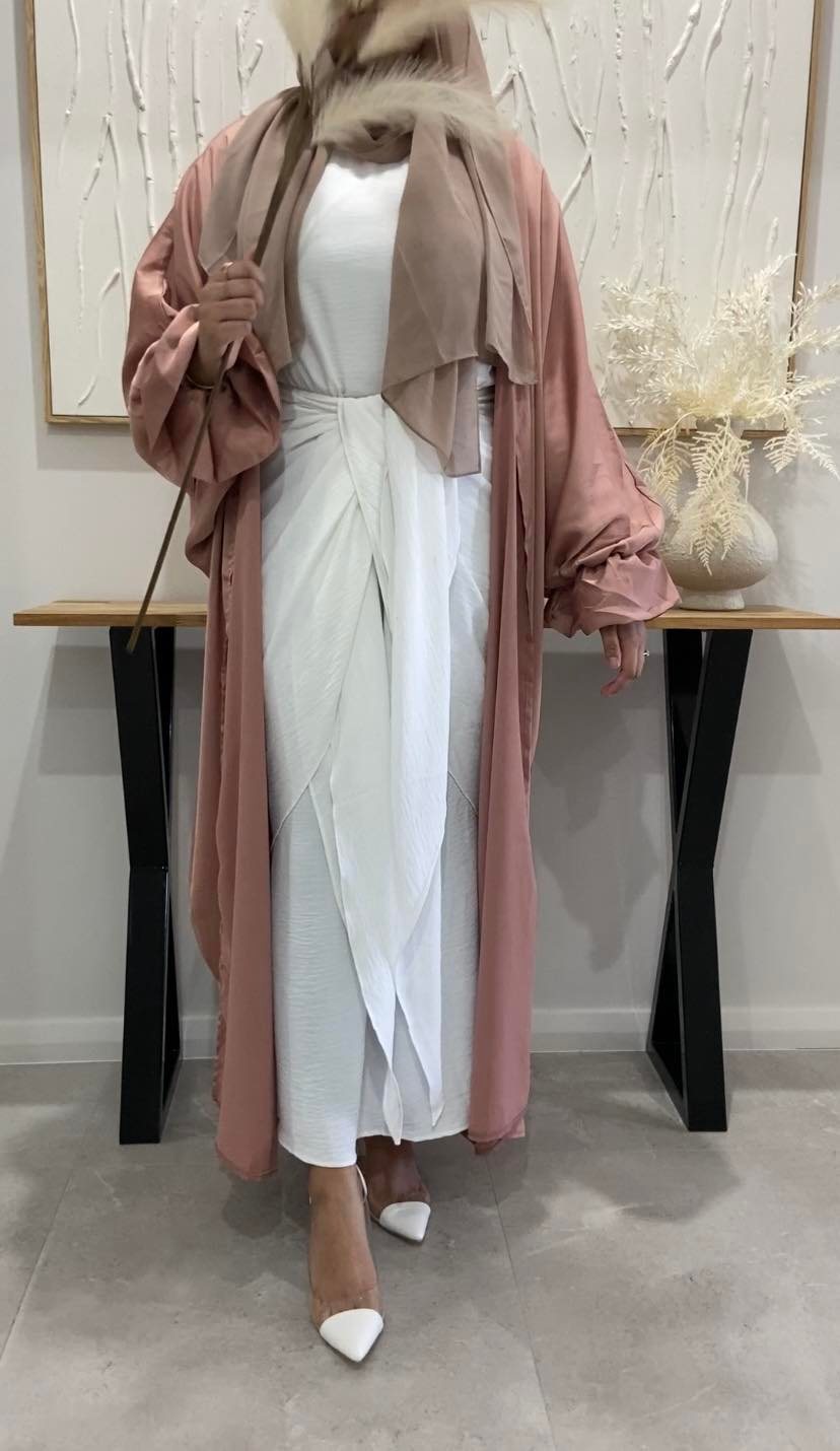 The Hala Abaya - Dusty Pink - Layali ليالي